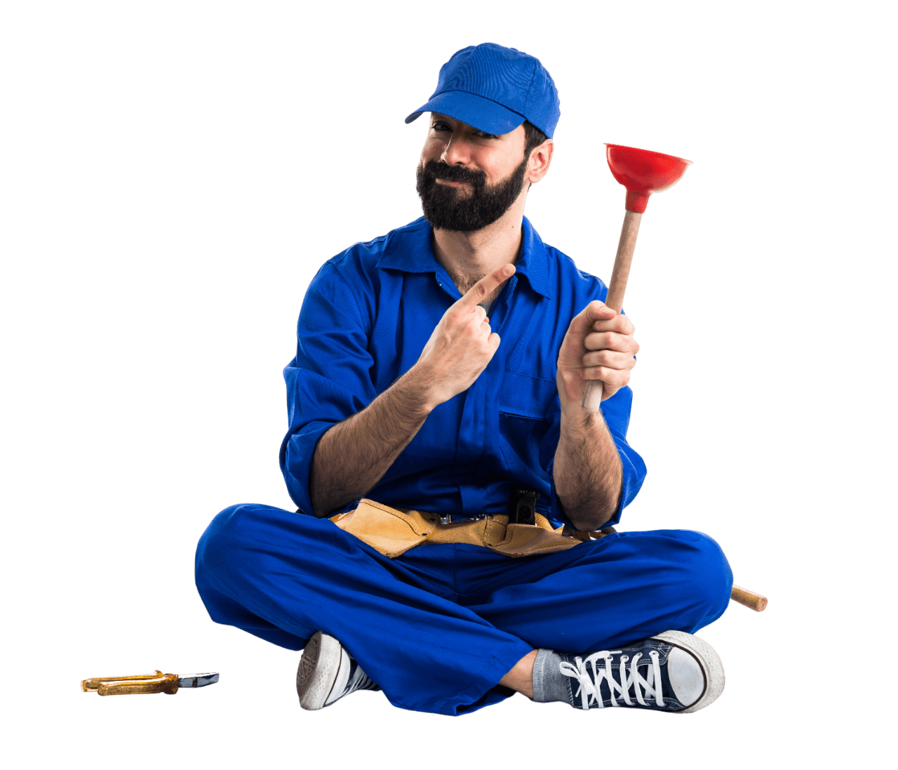 Çeşme Teknik ekibi çalışırken